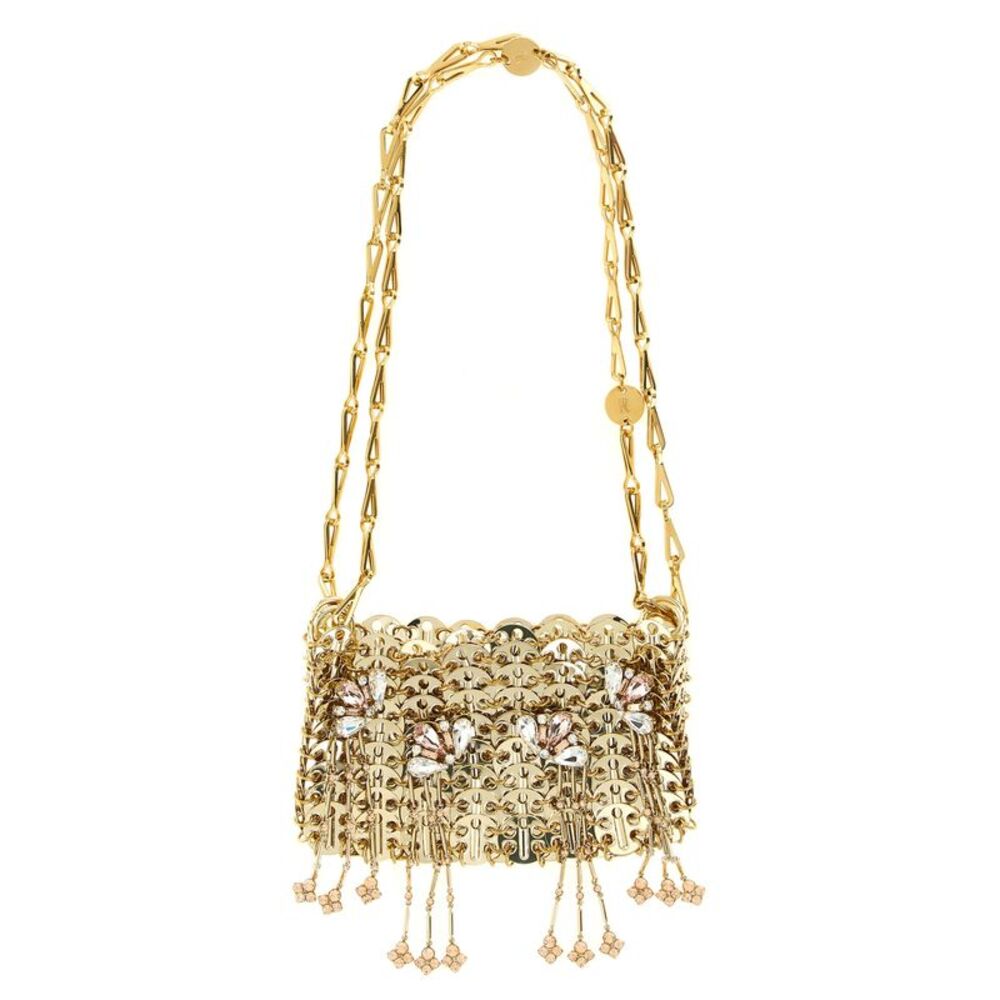 Paco Rabanne Gold Stainless Steel Shoulder Women's Bag